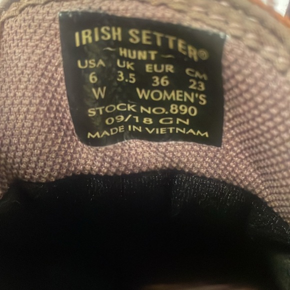 Red Wing Irish Setter Women’s Wing hooter Boots - Picture 7 of 7